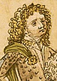 Blind: Kurfürst Ludwig von der Pfalz, prominenter Teilnehmer des Konstanzer Konzils. Er erblindete mit 52 Jahren